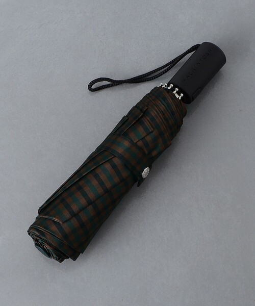MACKINTOSH＞ PLAID AYR FOLDING UMBRELLA/折たたみ傘