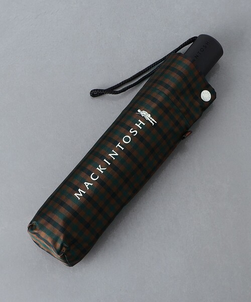 MACKINTOSH＞ PLAID AYR FOLDING UMBRELLA/折たたみ傘