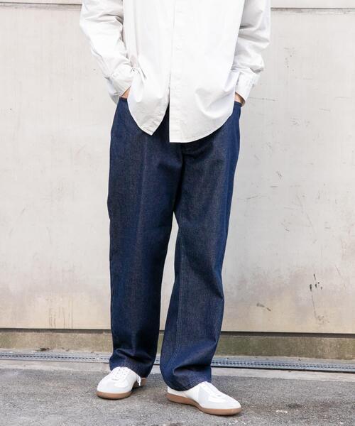 FORK&SPOON(フォークアンドスプーン)の「FORK&SPOON JFデニム5ポケットパンツ(デニムパンツ・メンズ・ライトインディゴブルー/ワンウォッシュ・4/5)」の20枚目の写真