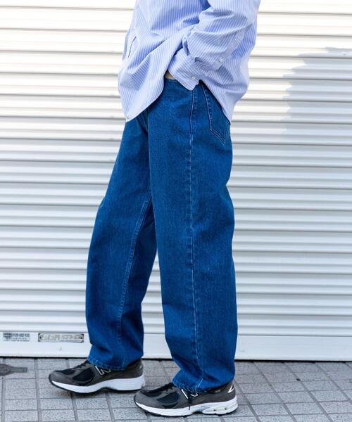 FORK&SPOON(フォークアンドスプーン)の「FORK&SPOON JFデニム5ポケットパンツ(デニムパンツ・メンズ・ライトインディゴブルー/ワンウォッシュ・4/5)」の12枚目の写真