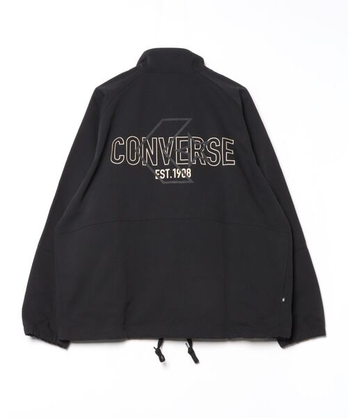 CONVERSE（コンバース）の「【別注】コンバース  AP ウーブン PO ジャケット 限定コラボ（ブルゾン・メンズ・ブラック/サンドグレー・M/L/LL）」の3枚目の写真