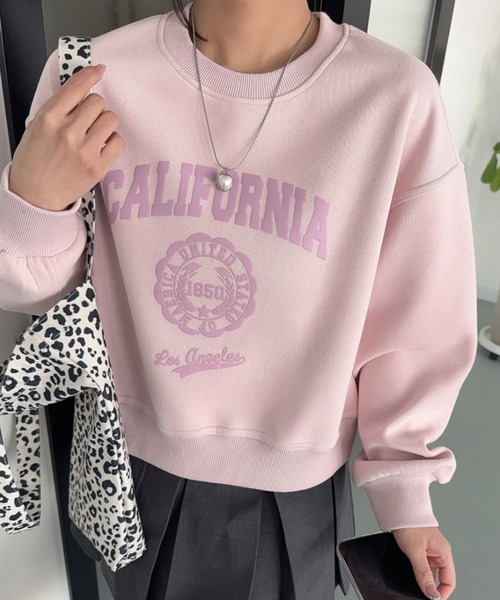 セール】ロゴ入り スウェット トレーナー プルオーバー（スウェット