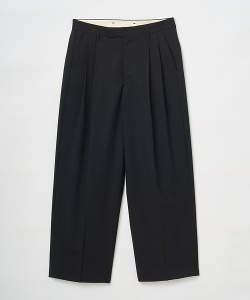 TROVE（トローヴ）の「TROVE 2025SS / WIDE TROUSERS（スラックス・メンズ・ブラック/グレー系その他・1/3）」の4枚目の写真