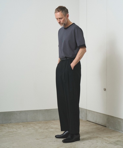 TROVE（トローヴ）の「TROVE 2025SS / WIDE TROUSERS（スラックス・メンズ・ブラック/グレー系その他・1/3）」の12枚目の写真