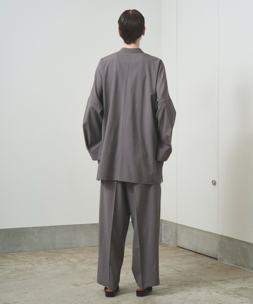 TROVE（トローヴ）の「TROVE 2025SS / WIDE TROUSERS（スラックス・メンズ・ブラック/グレー系その他・1/3）」の16枚目の写真