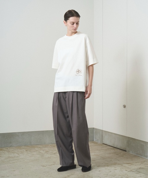 TROVE（トローヴ）の「TROVE 2025SS / WIDE TROUSERS（スラックス・メンズ・ブラック/グレー系その他・1/3）」の21枚目の写真