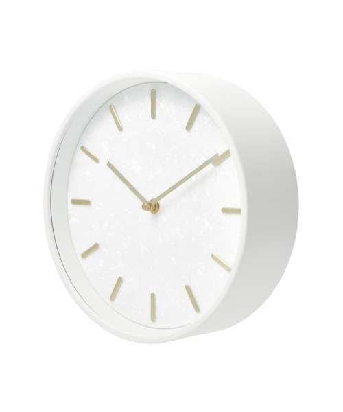 スパークル ウォールクロック ホワイト（掛け時計）｜Francfranc