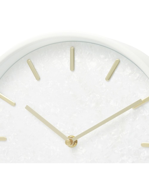 スパークル ウォールクロック ホワイト（掛け時計）｜Francfranc