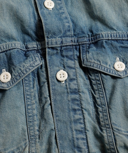 FDMTL（ファンダメンタル）の「FDMTL/ファンダメンタル/THIRD THIRD SHIRT 3YR WASH（シャツ/ブラウス・メンズ・インディゴブルー・4/3/2）」の5枚目の写真