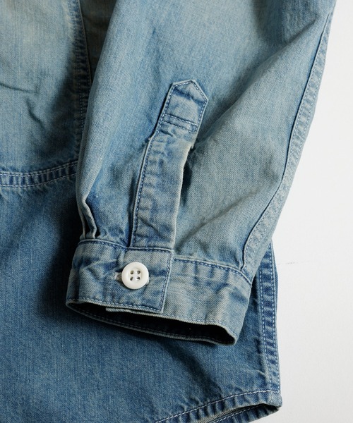 FDMTL（ファンダメンタル）の「FDMTL/ファンダメンタル/THIRD THIRD SHIRT 3YR WASH（シャツ/ブラウス・メンズ・インディゴブルー・4/3/2）」の7枚目の写真
