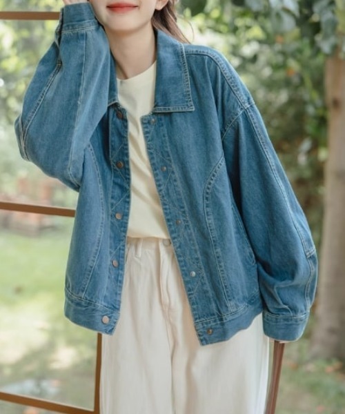 【美品★】Marita's DENIM✖️Le Denim  デニムジャケット 美的デニムジャケット – Y2K、グランジ、ソフトガールルックス