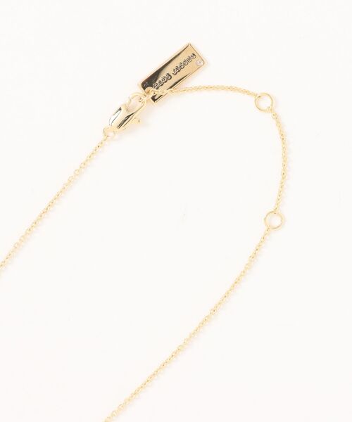 MARC JACOBS(マークジェイコブス)の「BUTTON MOTHER OF PEARL BUTTON MOP NECKLACE/ボタン MOP ネックレス(ネックレス・レディース・ゴールド系・ONE SIZE)」の2枚目の写真