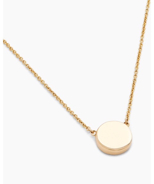 MARC JACOBS(マークジェイコブス)の「BUTTON MOTHER OF PEARL BUTTON MOP NECKLACE/ボタン MOP ネックレス(ネックレス・レディース・ゴールド系・ONE SIZE)」の8枚目の写真