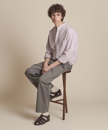 UNITED ARROWS（ユナイテッドアローズ）の「【マルチサイズ】TCツイル 1プリーツ ワイドチノパンツ（チノパンツ）」