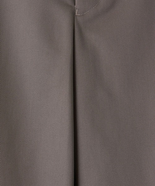 UNITED ARROWS(ユナイテッドアローズ)の「【マルチサイズ】TCツイル 1プリーツ ワイドチノパンツ(チノパンツ・メンズ・ベージュ/ブラック/ネイビー/ブラウン/ホワイト・マルチサイズ)」の11枚目の写真