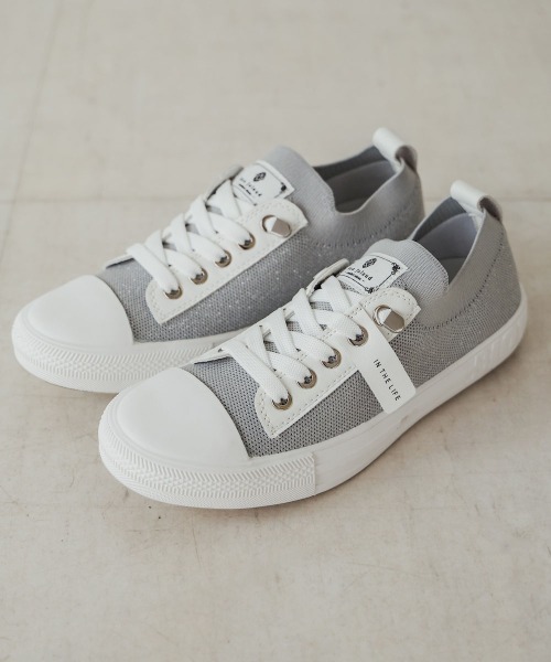 Bou Jeloud(ブージュルード)の「GENUINスニーカー(スニーカー・レディース・シルバー/ブラック系その他/アイボリー・24/24.5)」の9枚目の写真