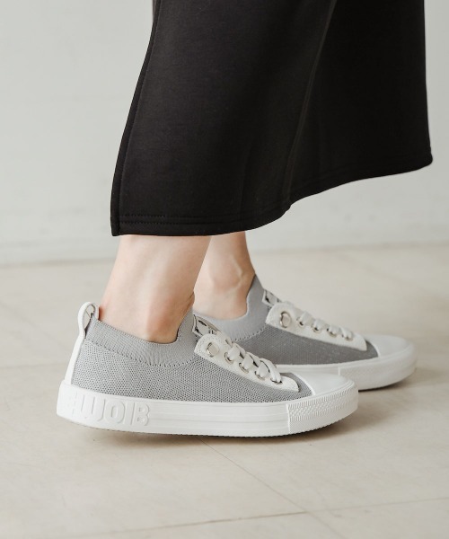 Bou Jeloud(ブージュルード)の「GENUINスニーカー(スニーカー・レディース・シルバー/ブラック系その他/アイボリー・24/24.5)」の12枚目の写真