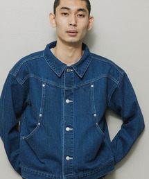 BAL(o)CARB POCKET WASHED DENIM JACKET(fjWPbg)