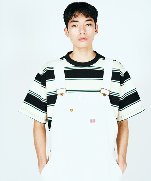 PENNEYS(ぺニーズ)の「PENNEY'S / ペニーズ 10oz DENIM 50S OVERALL 10オンス デニム オーバーオール(サロペット/オーバーオール・メンズ・ホワイト/ブラック・MEDIUM/LARGE)」の6枚目の写真