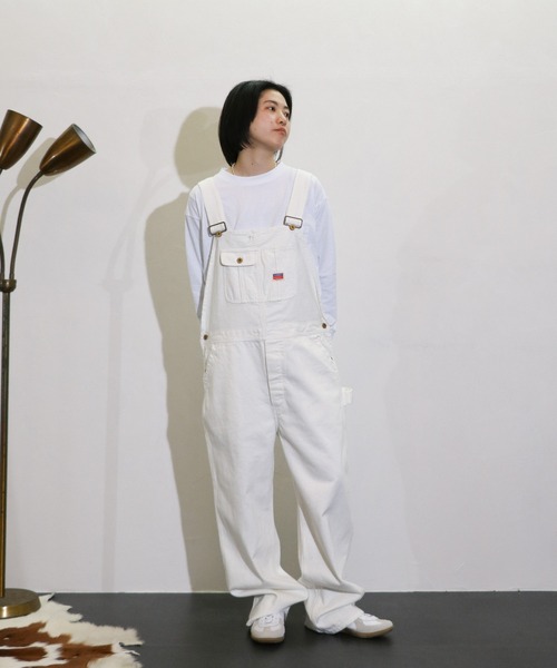 PENNEYS(ぺニーズ)の「PENNEY'S / ペニーズ 10oz DENIM 50S OVERALL 10オンス デニム オーバーオール(サロペット/オーバーオール・メンズ・ホワイト/ブラック・MEDIUM/LARGE)」の11枚目の写真