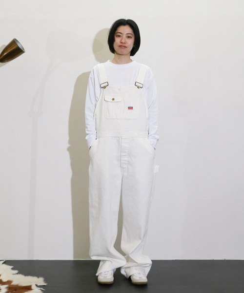 PENNEYS(ぺニーズ)の「PENNEY'S / ペニーズ 10oz DENIM 50S OVERALL 10オンス デニム オーバーオール(サロペット/オーバーオール・メンズ・ホワイト/ブラック・MEDIUM/LARGE)」の12枚目の写真
