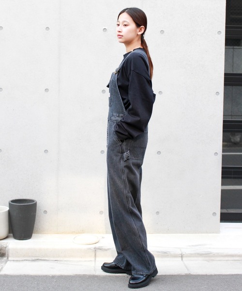 PENNEYS(ぺニーズ)の「PENNEY'S / ペニーズ 10oz DENIM 50S OVERALL 10オンス デニム オーバーオール(サロペット/オーバーオール・メンズ・ホワイト/ブラック・MEDIUM/LARGE)」の5枚目の写真