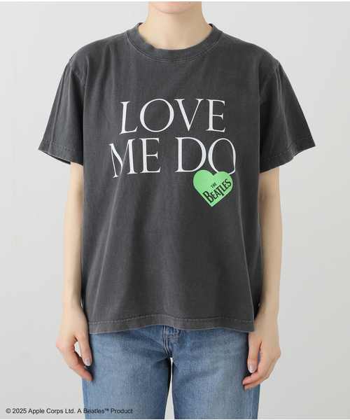 GOOD ROCK SPEED(グッドロックスピード)の「GOOD ROCK SPEED/グッドロックスピード/THE BEATLES Tシャツ(Tシャツ/カットソー・レディース・チャコールグレー・SMALL)」の7枚目の写真