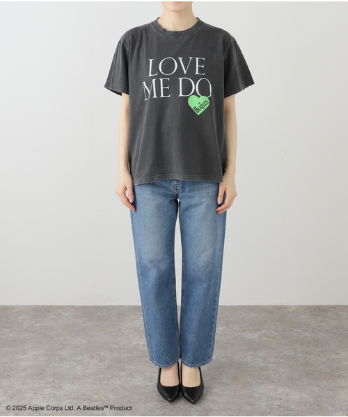 GOOD ROCK SPEED(グッドロックスピード)の「GOOD ROCK SPEED/グッドロックスピード/THE BEATLES Tシャツ(Tシャツ/カットソー・レディース・チャコールグレー・SMALL)」の6枚目の写真