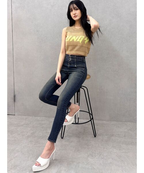 GYDA(ジェイダ)の「GDキルティングミュール(パンプス・レディース・ブラック/オフホワイト・LARGE/MEDIUM/SMALL)」の12枚目の写真