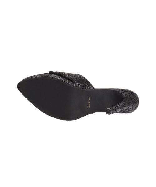 GYDA(ジェイダ)の「GDキルティングミュール(パンプス・レディース・ブラック/オフホワイト・LARGE/MEDIUM/SMALL)」の9枚目の写真