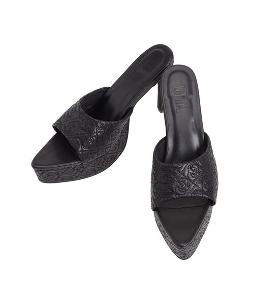 GYDA(ジェイダ)の「GDキルティングミュール(パンプス・レディース・ブラック/オフホワイト・LARGE/MEDIUM/SMALL)」の11枚目の写真