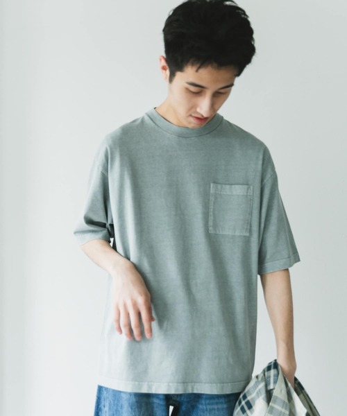 セール】ピグメントダイ半袖Tシャツ（Tシャツ/カットソー）｜URBAN