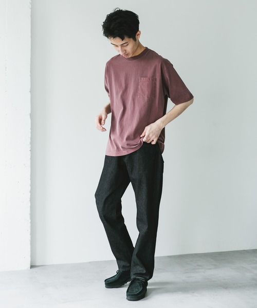 URBAN RESEARCH DOORS(アーバンリサーチドアーズ)の「ピグメントダイ半袖Tシャツ(Tシャツ/カットソー・メンズ・ライトブルー/スミクロ/ライトグレー/バーガンディー・MEDIUM/LARGE/X-LARGE)」の17枚目の写真