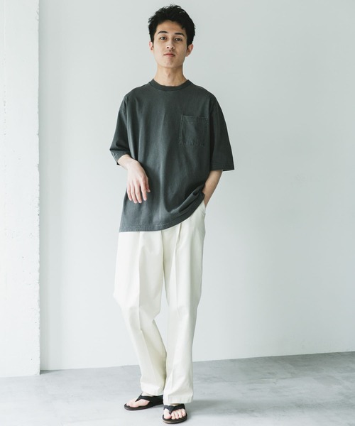 URBAN RESEARCH DOORS ホワイトネイビー半袖Tシャツ2枚セット URBAN RESEARCH DOORS ホワイトネイビー半袖Tシャツ2枚セット