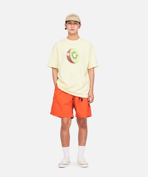 Gramicci グラミチ キウイフルーツプリント Tシャツ 2色セット GRAMICCI 【20% OFF】GRAMICCI (グラミチ) KIWI TEE / キウイT