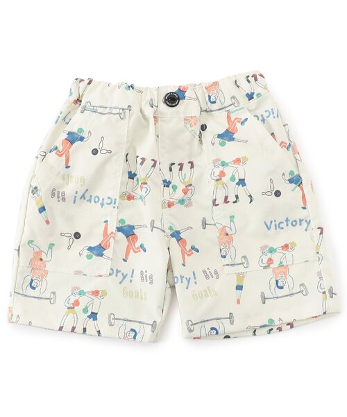 F.O.KIDS（エフオーキッズ）の「【ジュニア対応】3柄ハーフパンツ（その他パンツ・キッズ・オフホワイト/ブラック/カモフラージュ・80/90/100/110/120/130/140）」の14枚目の写真