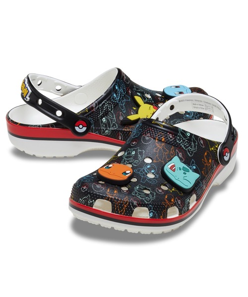 ☆送料無料☆ CROCS Classic Clog Pokemon Print ☆ crocs Pokemon Print Classic Clog / クロックス ポケモン