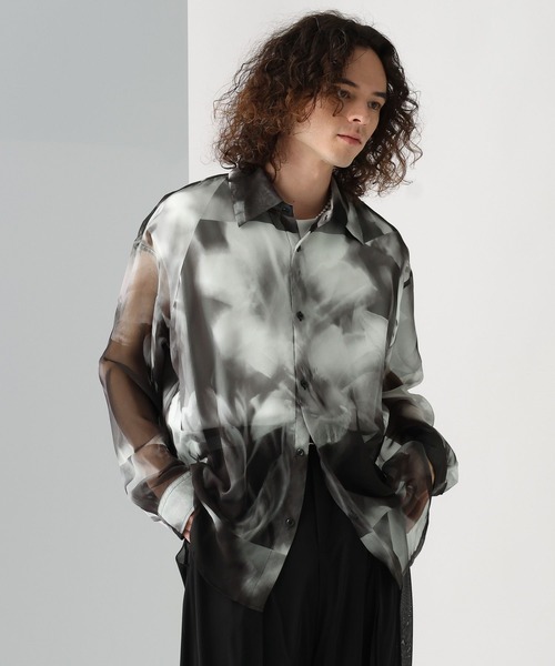 アソートARTガラシアーシャツ(HARE) HARE（ハレ）の「アソートARTガラシアーシャツ(HARE)（シャツ