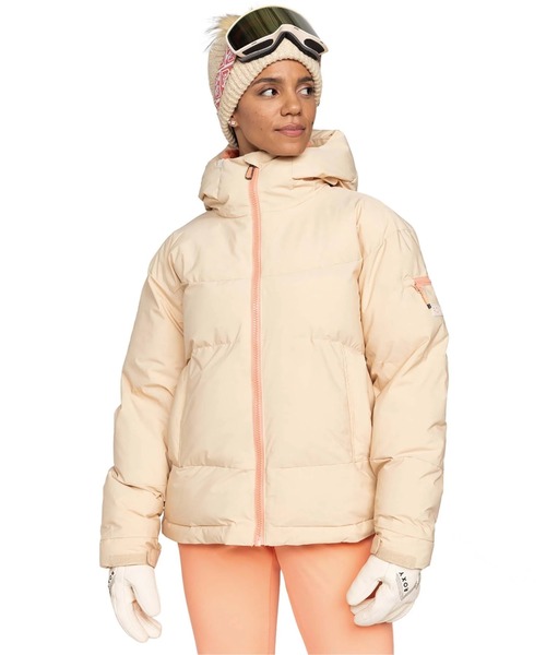 ROXY（ロキシー）の「ALOFTED PUFFY JK /ロキシースキースノーボードジャケット（マウンテンパーカー・レディース・ブルー/ベージュ・LARGE/MEDIUM/SMALL）」の14枚目の写真