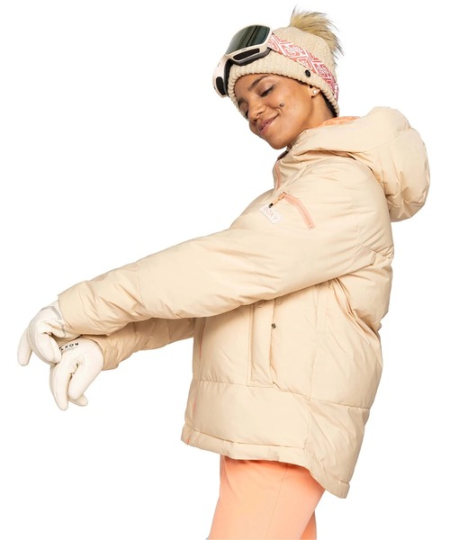 ROXY（ロキシー）の「ALOFTED PUFFY JK /ロキシースキースノーボードジャケット（マウンテンパーカー・レディース・ブルー/ベージュ・LARGE/MEDIUM/SMALL）」の17枚目の写真
