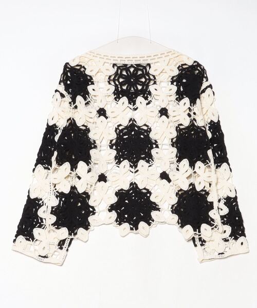A.N.L クロシェ編みニットプルオーバー レディース A.N.L クロシェ編みニットプルオーバー レディース : ZOZOTOWN