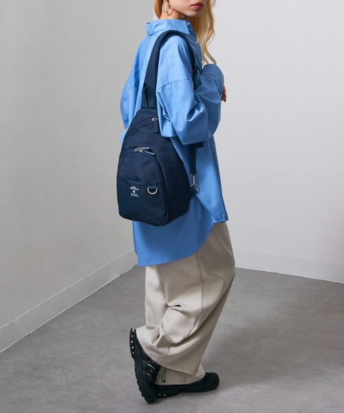 anello（アネロ）の「【anello】GTB4771 リニューアルエスピーエス ボディ（ボディバッグ/ウエストポーチ・レディース・ライトグレー/ブラック/ネイビー・FREE）」の13枚目の写真