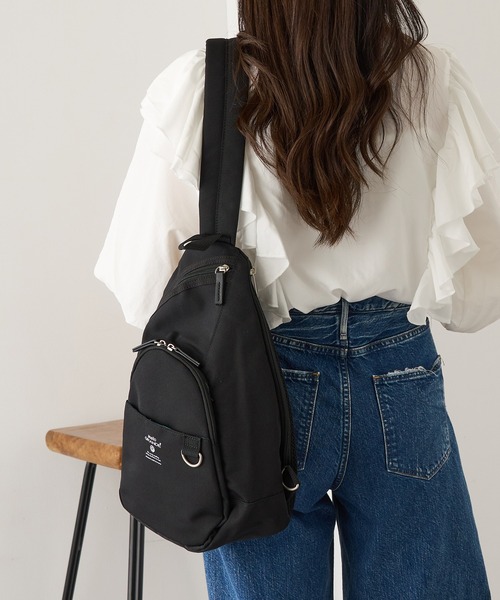 anello（アネロ）の「【anello】GTB4771 リニューアルエスピーエス ボディ（ボディバッグ/ウエストポーチ・レディース・ライトグレー/ブラック/ネイビー・FREE）」の21枚目の写真