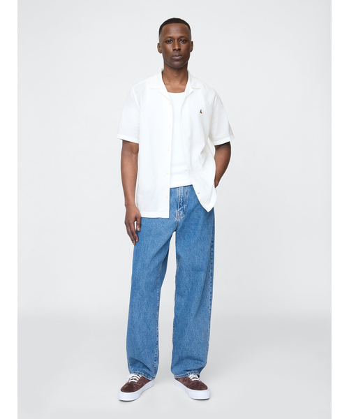 GAP(ギャップ)の「リネンブレンド バケーションシャツ ブラナンベア(シャツ/ブラウス・メンズ・ベージュ/ブラック/オフホワイト・S/M/L/XL/XS)」の7枚目の写真