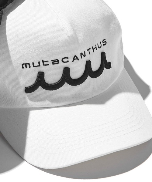 ACANTHUS（アカンサス）の「mko12818-muta Embroidered Logo Cap