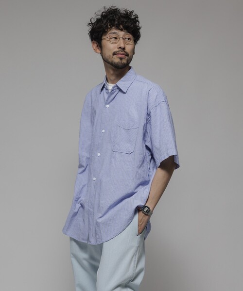 セール】HINSON/ヒンソン レギュラーカラー ショートスリーブ