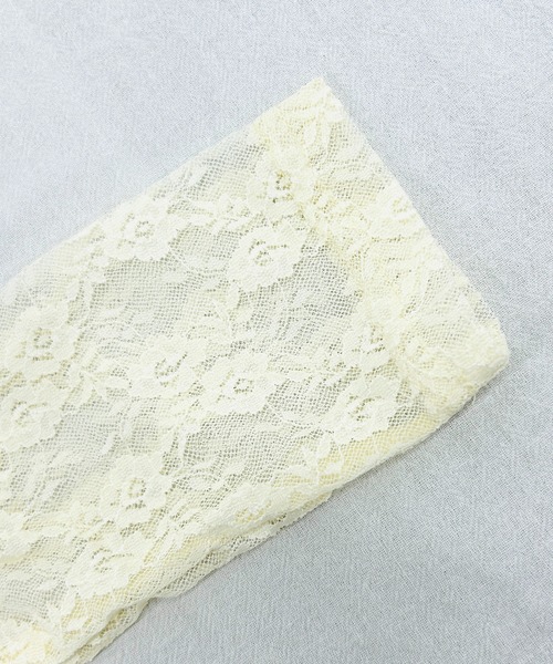 VIBGYOR(ヴィブジョー)の「【セット商品】フラワーモチーフ レースシアートップス ホルターネックキャミ(CZ)(Tシャツ/カットソー・レディース・アイボリー・MEDIUM/LARGE)」の13枚目の写真