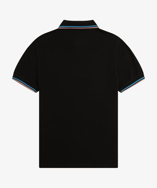 FRED PERRY（フレッドペリー）の「FRED PERRY / フレッドペリー M3600 TWIN TIPPED（ポロシャツ・メンズ・ライトブルー/ブラック/アイボリー/レッド・LARGE/MEDIUM）」の14枚目の写真
