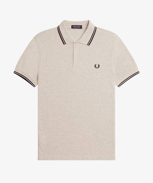 FRED PERRY（フレッドペリー）の「FRED PERRY / フレッドペリー M3600 TWIN TIPPED（ポロシャツ・メンズ・ライトブルー/ブラック/アイボリー/レッド・LARGE/MEDIUM）」の16枚目の写真