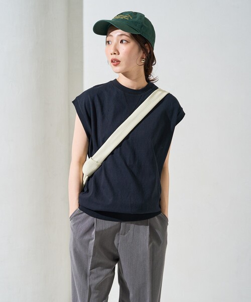送料込★ALPHA INDUSTRIES★ ノースリーブTシャツ e Tシャツ セール】限定展開 ガゼット 付き ノースリーブ Tシャツ(Tシャツ
